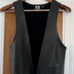 Leather Bar Vest