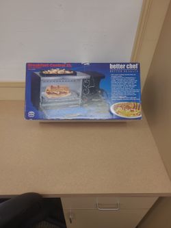 TOASTER OVEN, Meal Maker BETTER CHEF, 3 IN 1 MEAL MAKER