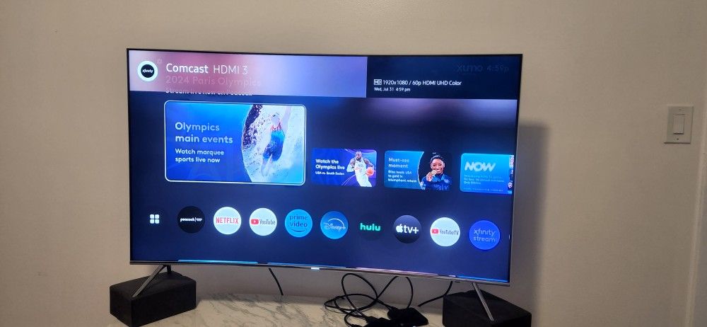 SAMSUNG TV 55" 8500 Series - Curved 4K Ultra HD Smart LED TV