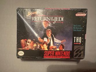 New! Super Star Wars Return of the Jedi SNES