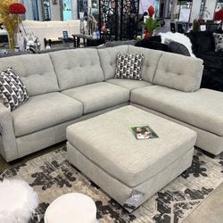 SECTIONAL & OTTOMAN 