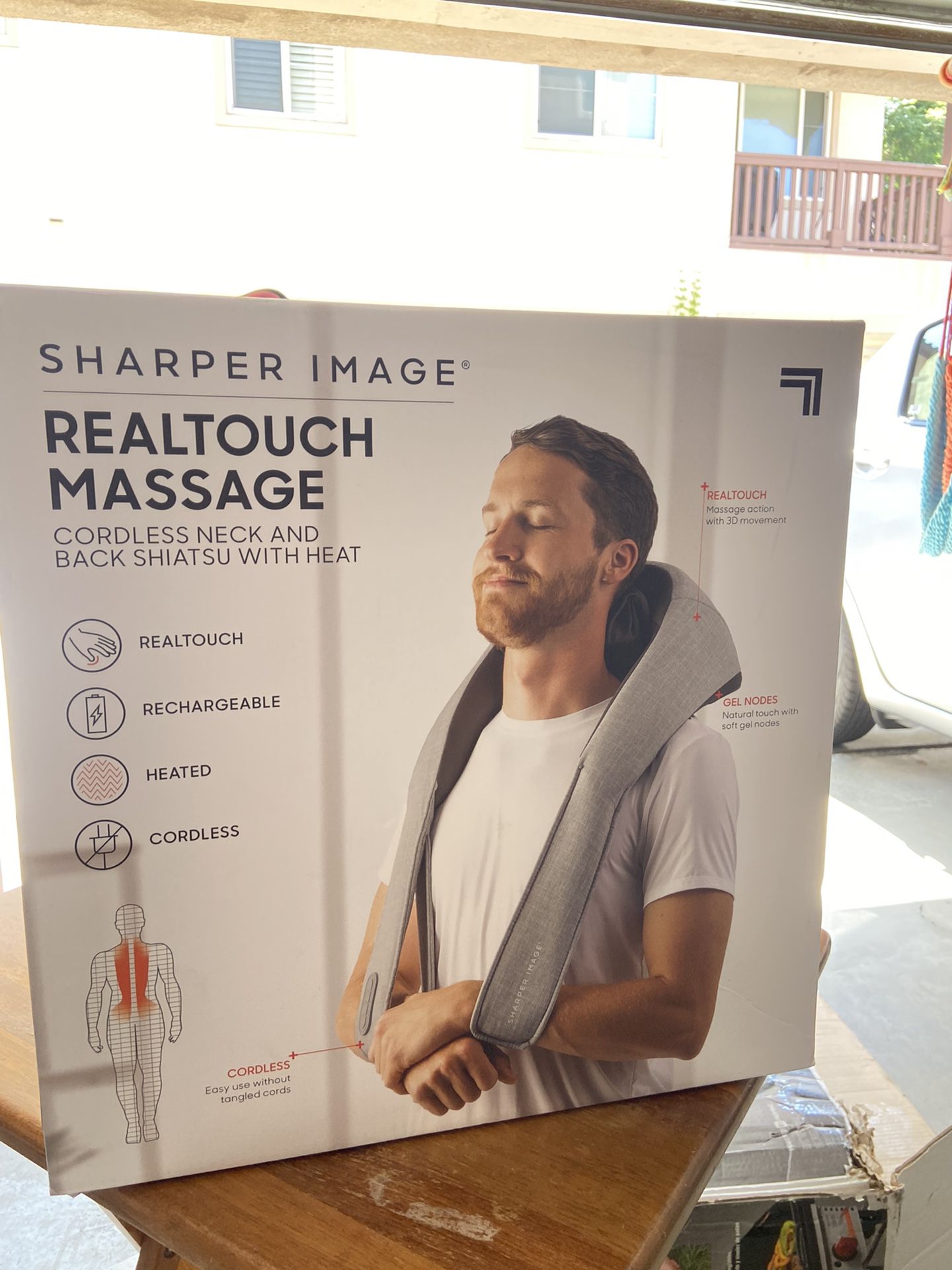 Cordless Neck And Back Massager