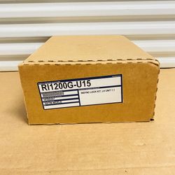 NEW Dormakaba RI1200G-U15 InSync Lock Kit Battery Operated Satin Nickle HF000451. New Open Box. Box is slight distressed from storage.  