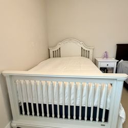 Full Size Bed Frame with Box Spring