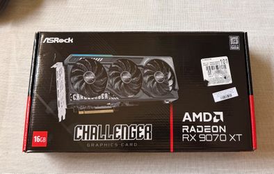 ASRock 9070 XT Challenger Graphics Card