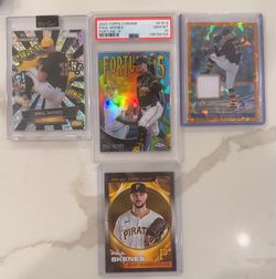 Paul Skenes Card Lot (4) RC Patch Card Numbered/10 & A pSA 10 Refractor 🔥