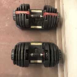 Bow flex Dumbbells 