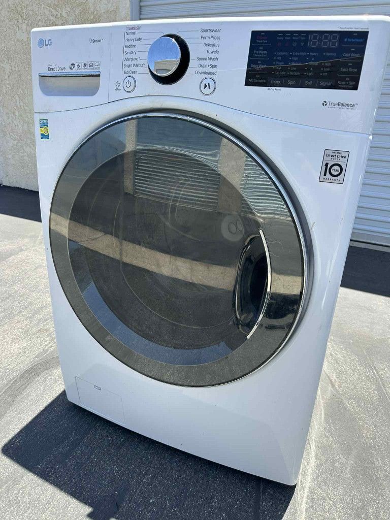 LG Washer Front Load Large Capacity 