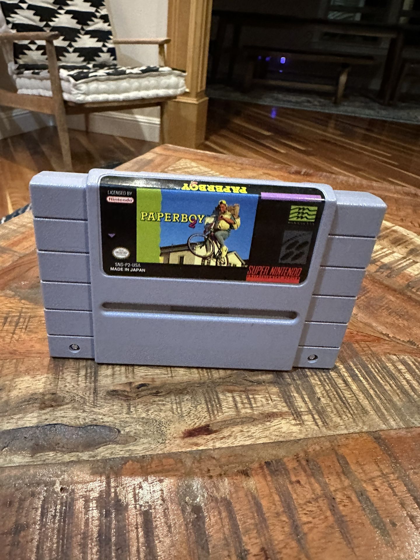 Paperboy 2 Super Nintendo Entertainment System 1991 SNES Authentic Tested