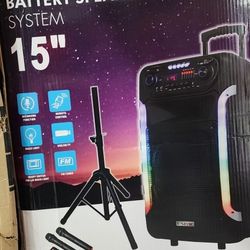 Bluetooth Speaker With Free Disco Light 