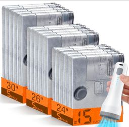 15 Pack Vacuum Storage Bags for Travel with Cordless Pump