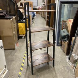 Ironwood Ladder Style Shelf Unit
