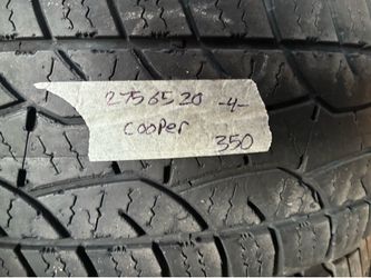 275-65-20 Cooper Discoverer Tires 350$ Mounted and Balanced 50$ Alignment With Purchase of Tires Located at 1305 Preston Ave Pasadena Tx 77503