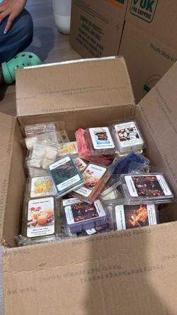 A box full of wax melts