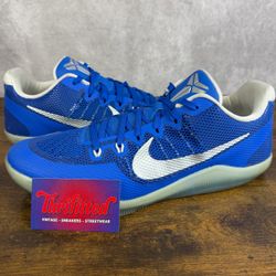 Nike Kobe 11 Low Team Bank Game Royal Size 14 856485-441 “9999” Sample Men’s Basketball Shoes OG Rare