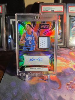 Keegan Murray 2024 Select Auto Patch Tie Dye /25