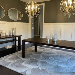 Dining Table With Console