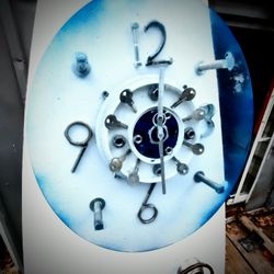 Surfboard Clock ( Custom Art)