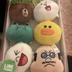 Line Friends Plushies Limited Addition 😜😜