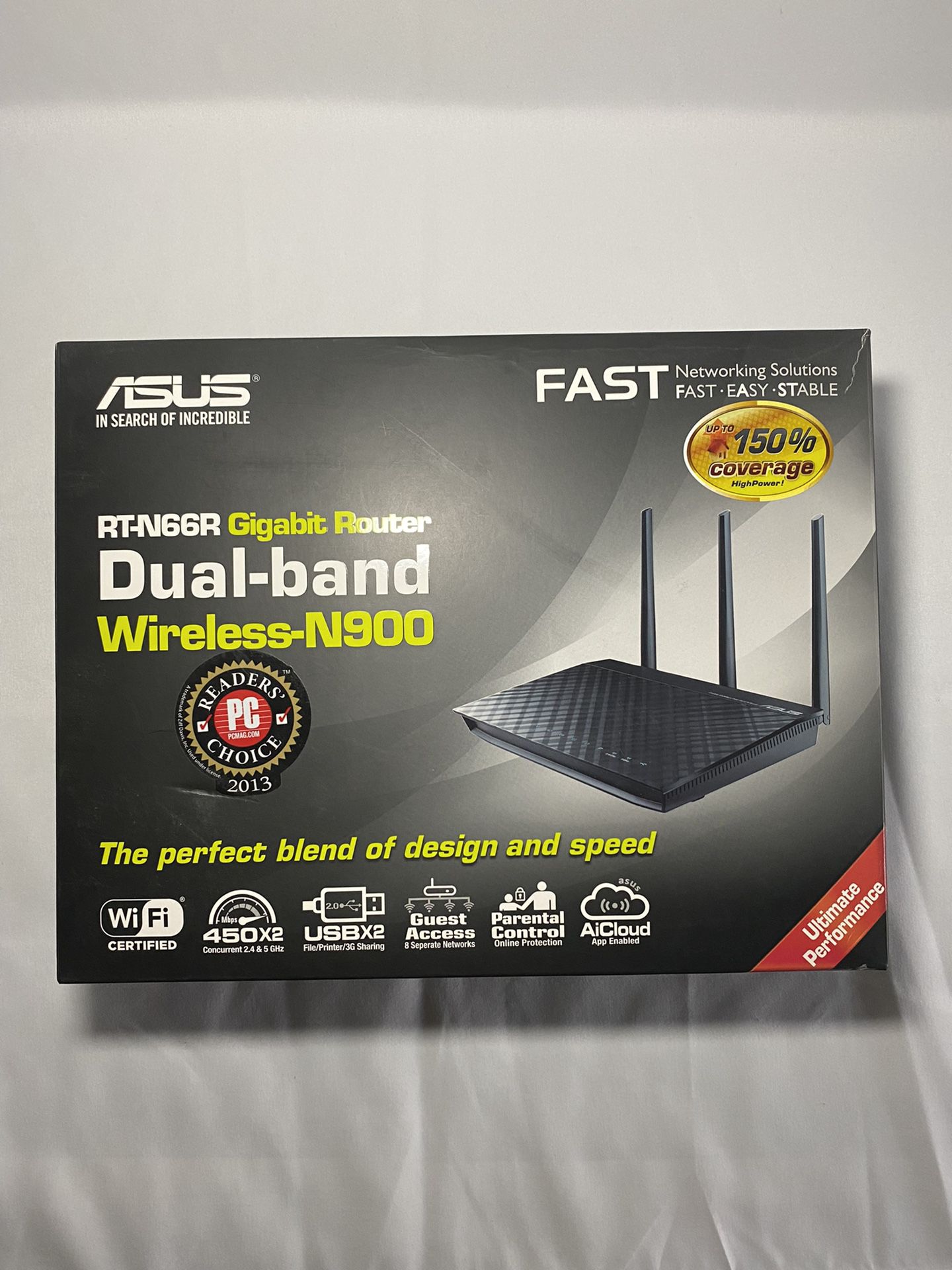 Asus RT -N66R N900 Dual Band Wireless Gigabit Router TOMATO 2021.5 Firmware NB.