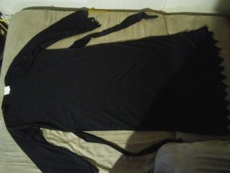 Black robe helloween costume