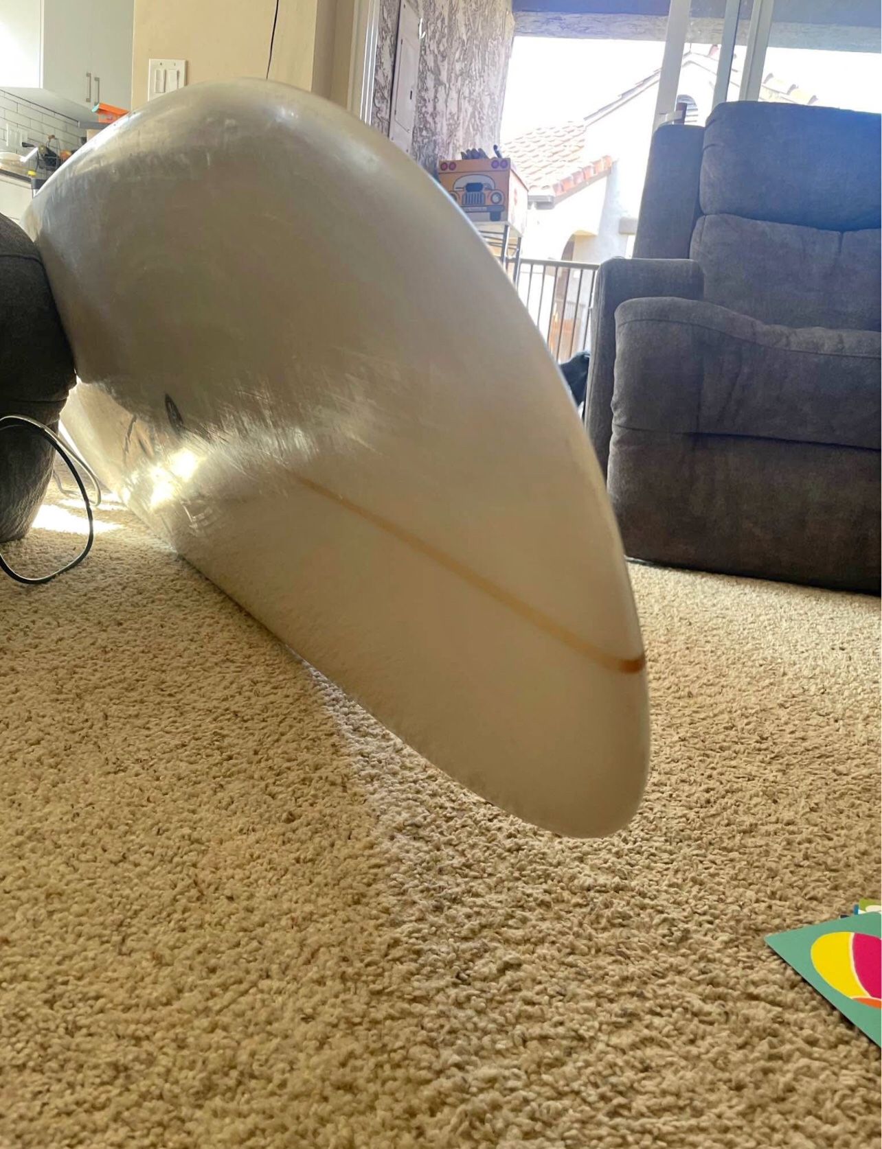 7'6" surfboard