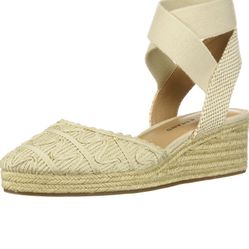 Lucky Brand Women’s Luvinia Espadrille Wedge Sandal Shoes size 8.5