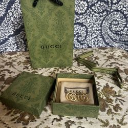 Gucci Women's Earrings Double G stud earrings in gold 