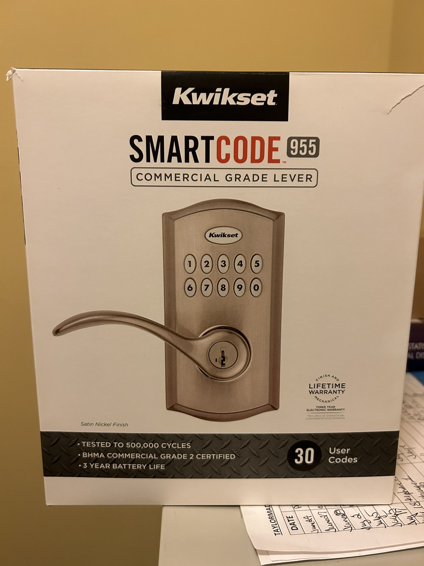 Kwikset Smartcode Doorknob