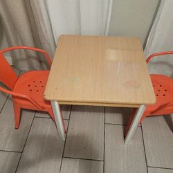 Table and Chair