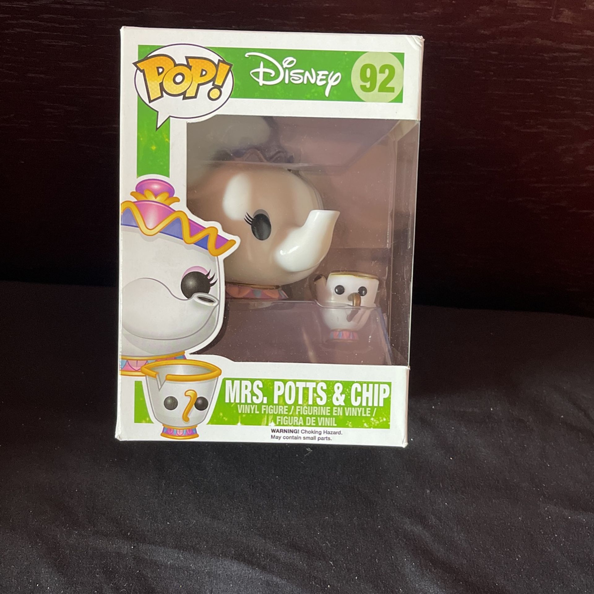 Funko Pop Mrs Potts & Chip 92