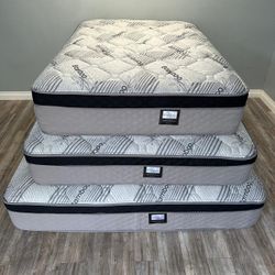 Full Bamboo Plush Comfort Europillow Top 12inch Matres!