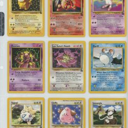 Pokémon TCG Lot 27 – 9 Cards | HP-NM+