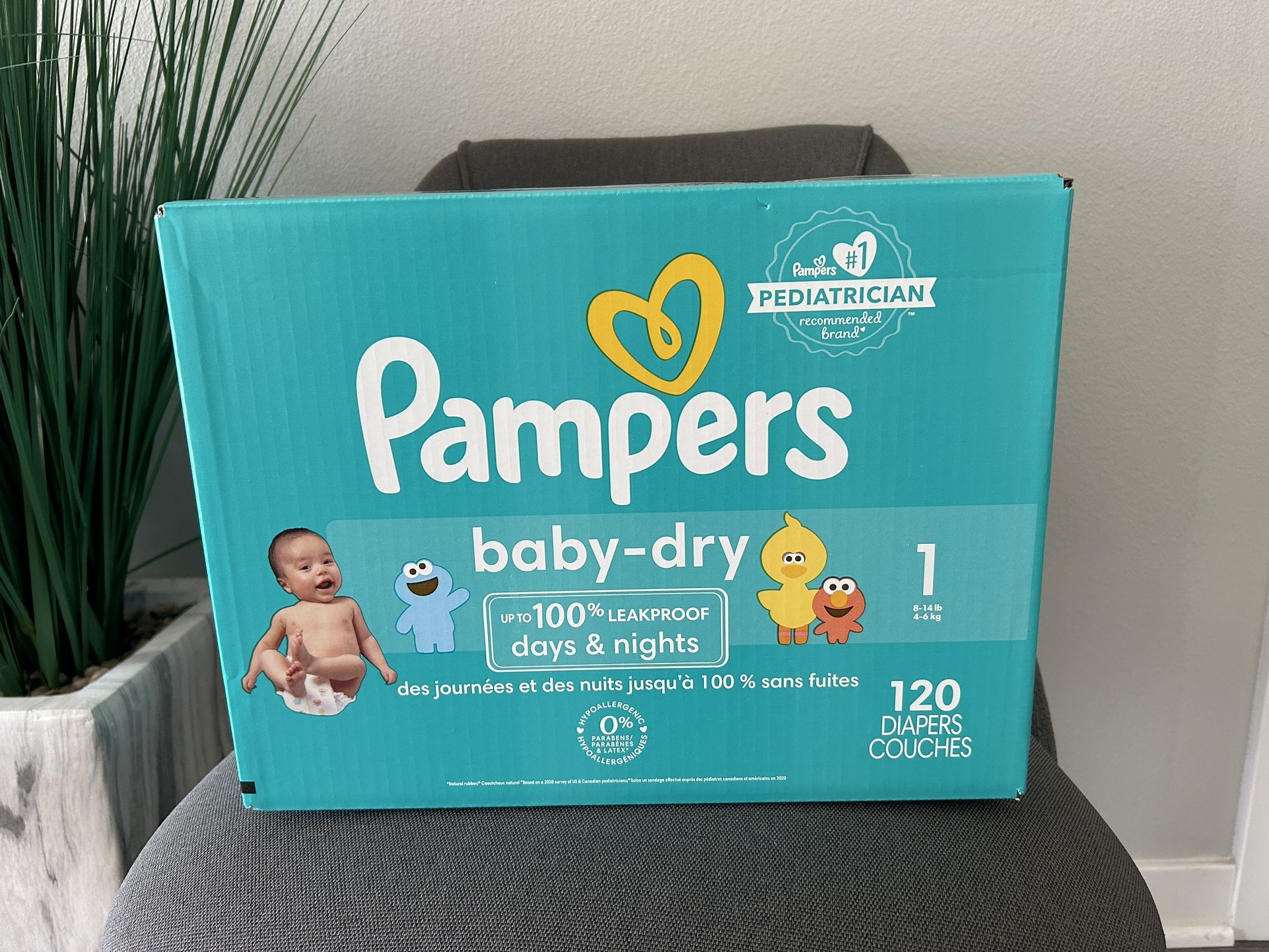 New Size 1 Pampers Diapers 