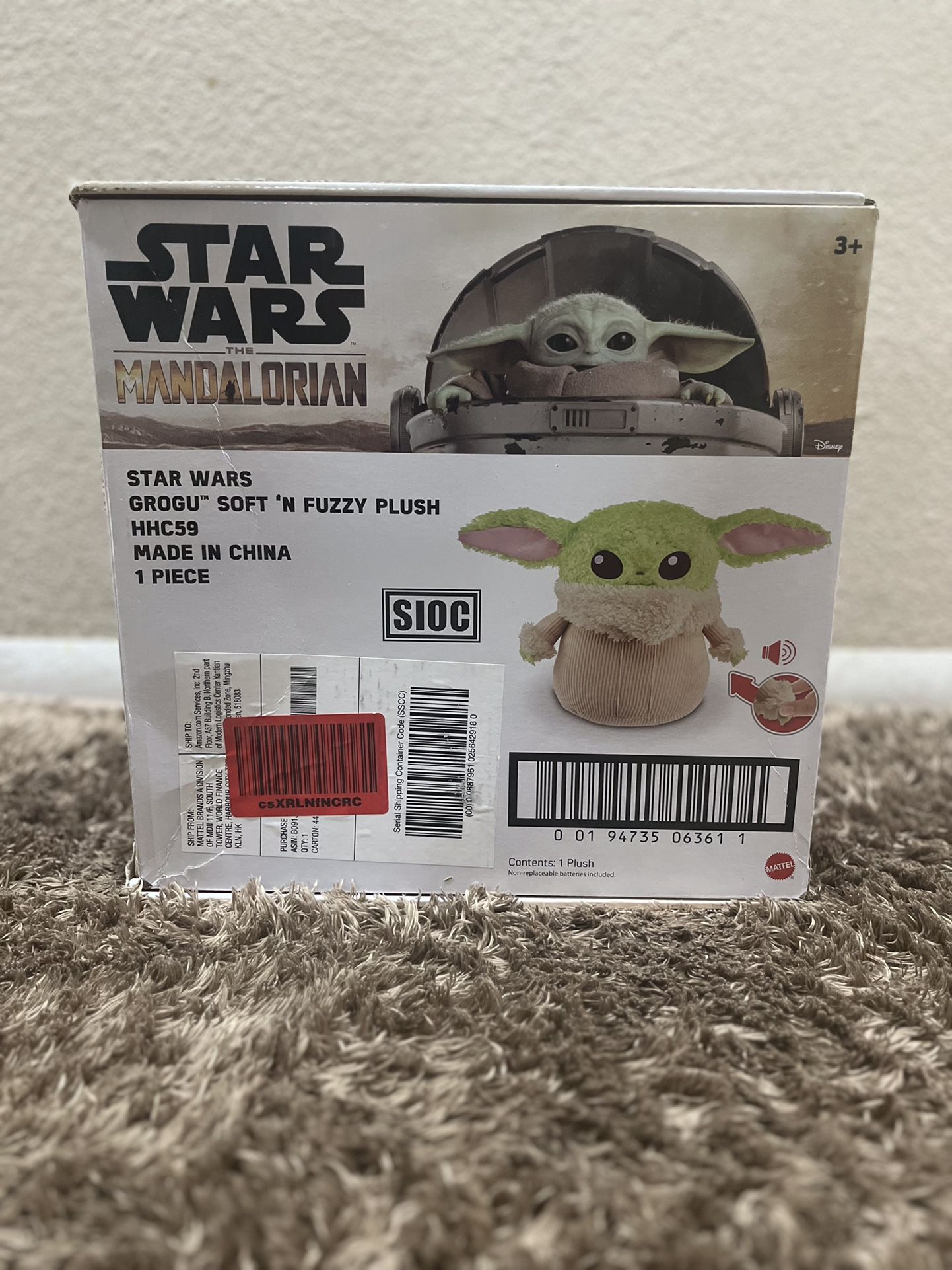Baby Yoda Plushy