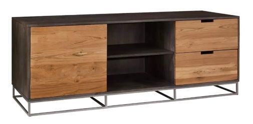 CB2 Congo Wood Media Console