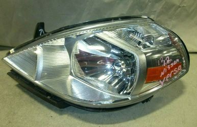 07 08 09 10 11 12 2007 2008 2009 2010 2011 2012 NISSAN VERSA LEFT DRIVER HEADLIGHT HEADLAMP HEAD LIGHT LAMP OEM