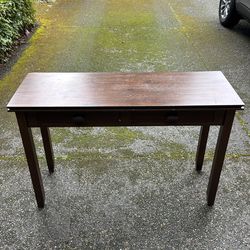 Classic Wooden Stand with Drawer