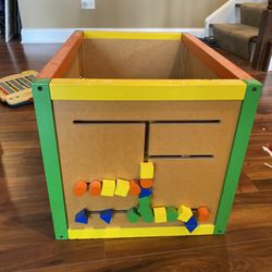 Toy box With Writing Board 