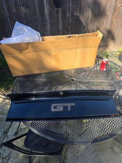 Mustang gt decklid