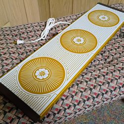 Mid Century Vintage Atlantic Precision Works Inc. Warm-O-Tray Model #60 Warming Tray...Works!!