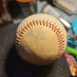 Vtg Mlb 1994 Albany Ney York Yankees autograph Twam Baseball  