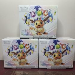 Pokemon Prismatic Evolutions Elite Trainer Box ETB
