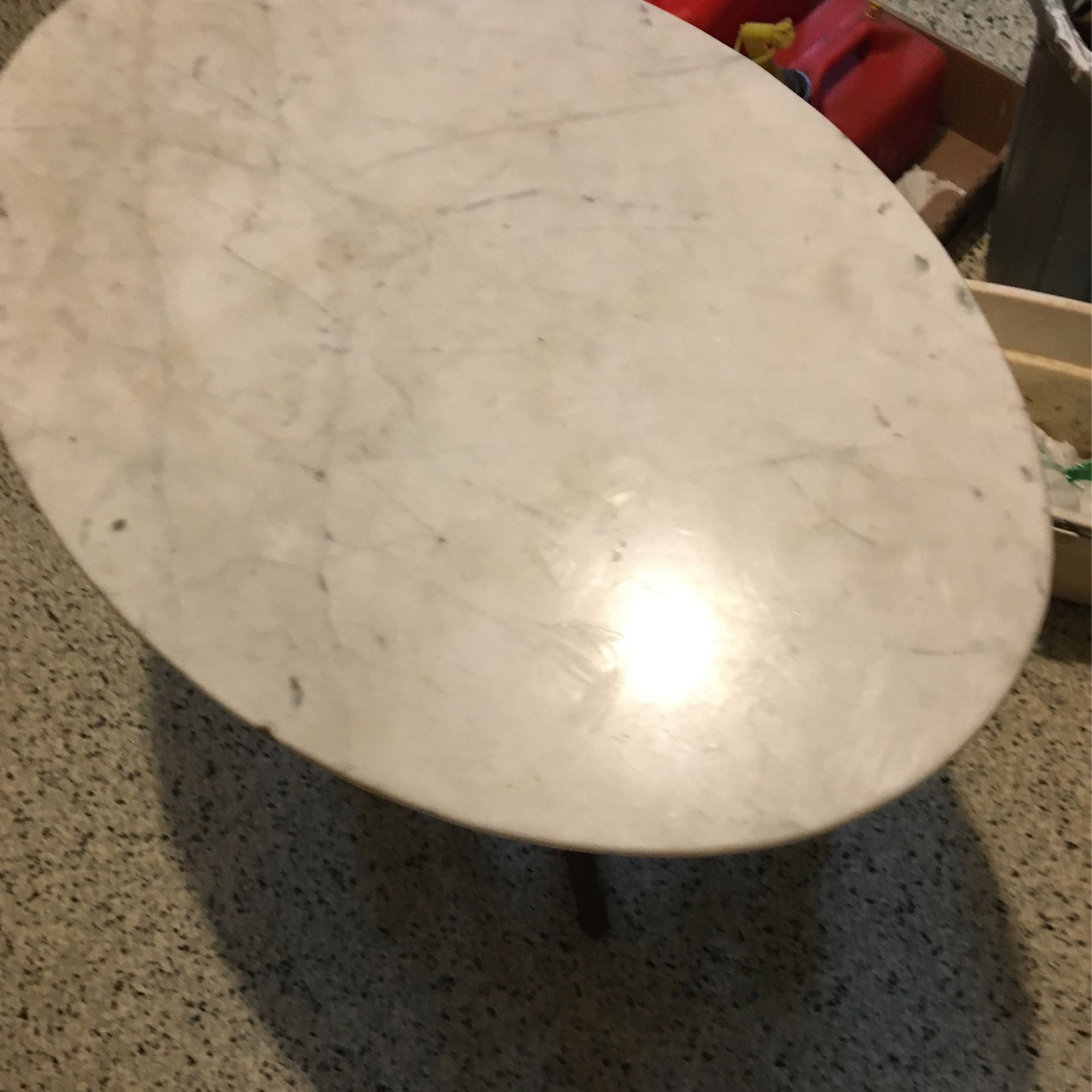 Antique Marble Top Table