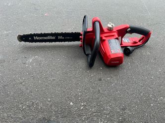 Homelite 14 in. 9 Amp Electric Chainsaw