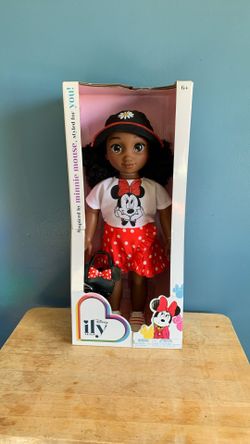 DISNEY MINNIE MOUSE ILY 4 EVER DOLL GREAT FOR CHRISTMAS OR BIRTHDAY GIFT