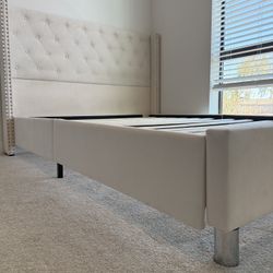 Queen Cushion Bed Frame 