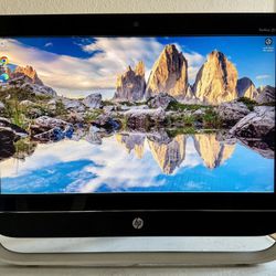 HP All-In-One AIO Desktop PC 20-b010 - Pavilion Win10 AMD E1-120 APU 500GB HD