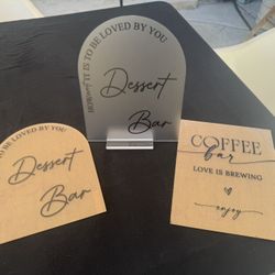 Wedding Or Party Signage 