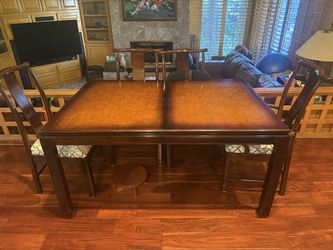 Kitchen/ dining Table with 8 chairs